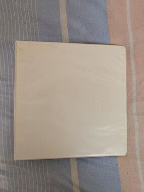 White 3-Ring Binder